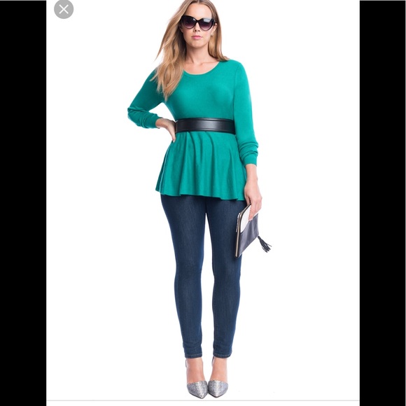 Eloquii Sweaters - Eloquii peplum sweater